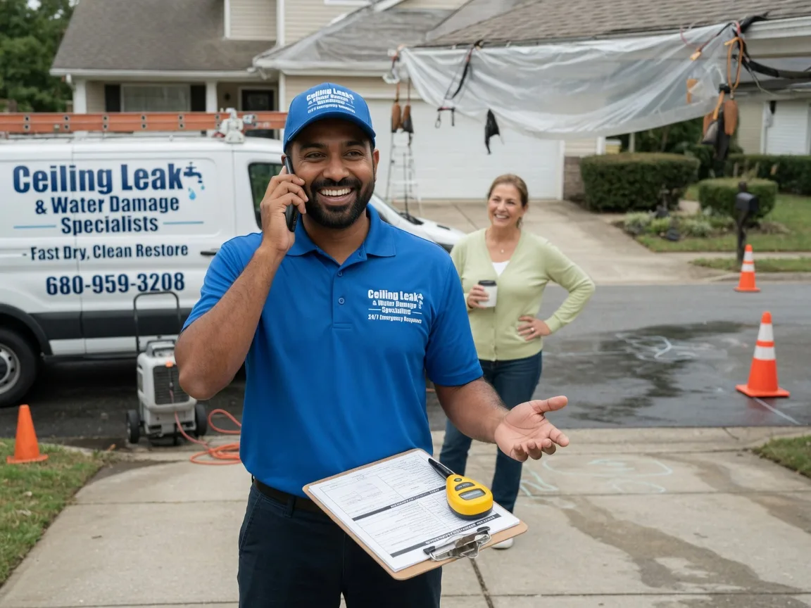 Ceiling Leak Cleanup Watonga, OK FAQs